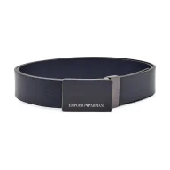 Paski - Emporio Armani Skórzany pasek - miniaturka - grafika 1