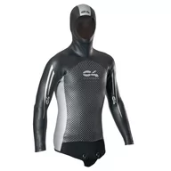 Pianki do pływania - Kurtka do skafandra do freedivingu męska C4 Carbon Sideral neopren 3 mm - miniaturka - grafika 1