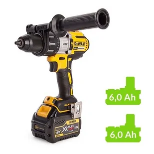 DeWalt 3-biegowa udarowa wiertarko-wkrętarka akumulatorowa 18V Li-Ion XRP 2x6,0 Ah, DCD996T2-QW - Wiertarko-wkrętarki akumulatorowe - miniaturka - grafika 1