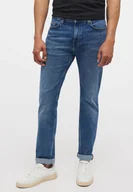 Spodnie męskie - Męskie spodnie jeansowe dopasowane Mustang VEGAS SLIM W33 L32 - miniaturka - grafika 1
