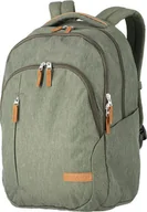 Plecaki - Plecak miejski Travelite Basics Allround Zielony - miniaturka - grafika 1