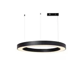 Lampy sufitowe - Immax NEO 07211L - LED Żyrandol ściemnialny na lince PASTEL 68W/230V Tuya czarny + pilot - miniaturka - grafika 1