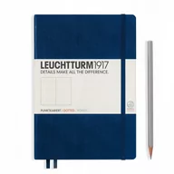 Szkolne artykuły papiernicze - Leuchtturm notebook A5 Medium dotted Marine by Leuchtturm 1917 342925 - miniaturka - grafika 1