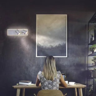 LEDVANCE Reflektor sufitowy LED Mars, 3-punktowy, 2 spoty, biały - Lampy sufitowe - miniaturka - grafika 1