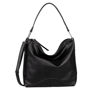 Gabor bags Lania torebka damska, czarna, czarny, m - Torebki damskie - miniaturka - grafika 1