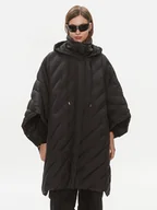 Kurtki damskie - PINKO Kurtka przejściowa 101600 A0L5 Czarny Oversize - miniaturka - grafika 1