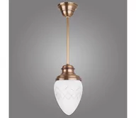 Lampy sufitowe - Kemar RI/1/M - Żyrandol RINAMA 1xE27/60W/230V mosiądz - miniaturka - grafika 1