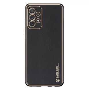 Dux Ducis Yolo eleganckie etui pokrowiec ze skóry ekologicznej Samsung Galaxy A72 4G czarny - Etui i futerały do telefonów - miniaturka - grafika 7