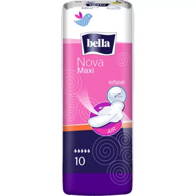 Bella Nova Maxi podpaski 5 kropli 10szt 5900516300487