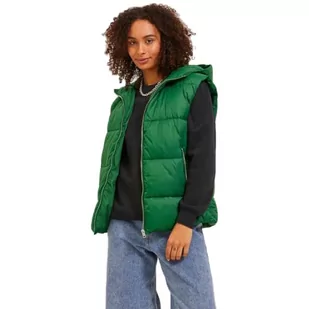 Bestseller A/S Damska kamizelka Jxbillie Puffer Vest OTW Sn, Formal Garden, M - Kamizelki damskie - miniaturka - grafika 1