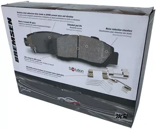 Klocki hamulcowe przednie RED CALIPERS Ford Explorer 2020- - Klocki hamulcowe - miniaturka - grafika 4