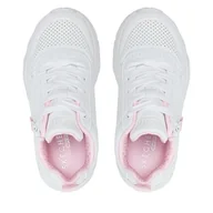 Sneakersy damskie - Sneakersy Skechers Uno Lite 310387L Biały - miniaturka - grafika 1