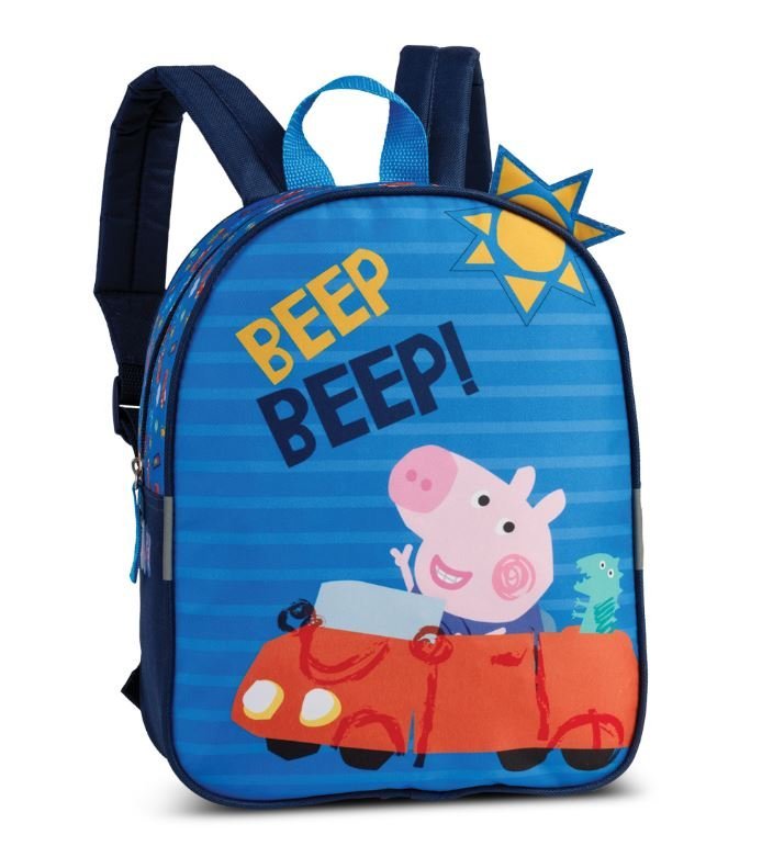 Plecak dziecięcy szkolny ŚWINKA PEPPA GEORGE granatowy 6L