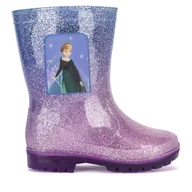 Buty dla dziewczynek - Kalosze Frozen AW24-313DFR Fioletowy - miniaturka - grafika 1