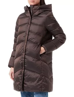 Geox Kurtka damska W Adrya, Dark Pinecone Brown, 48 - Kurtki damskie - miniaturka - grafika 1