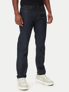 HUGO Jeansy 50547239 Granatowy Slim Fit - Spodnie męskie - miniaturka - grafika 1