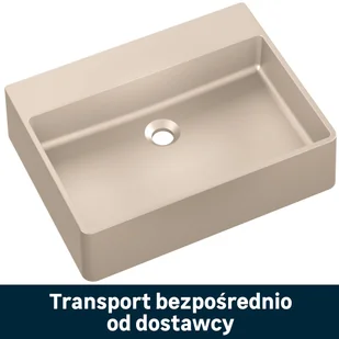 Umywalka konglomeratowa nablatowa Wuppe 55 x 42 Axis - Umywalki - miniaturka - grafika 1