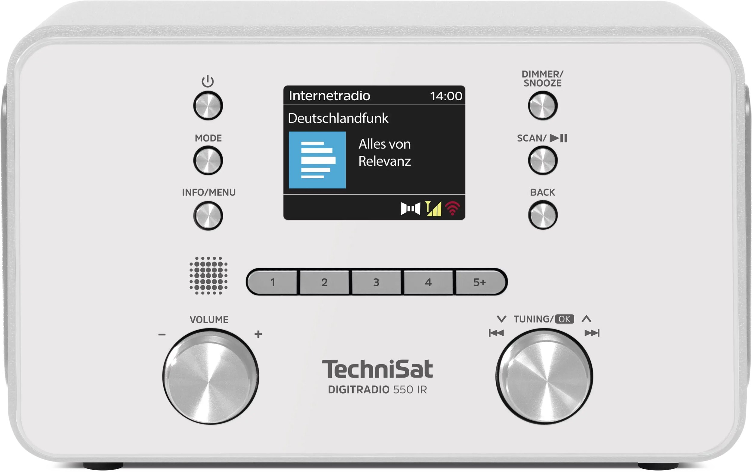TechniSat DiditRadio 550 IR biały 0001/3995