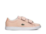 Buty dla dziewczynek - Buty dziecięce Lacoste 739SUI00057F8 CARNABY EVO STRAP 120 Różowe - miniaturka - grafika 1