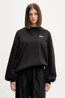 Bluzy damskie - Puma bluza bawełniana PUMA x ROSÉ damska kolor czarny gładka 633803 - miniaturka - grafika 1