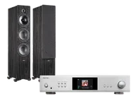 Zestawy stereo - Rotel S14 (srebrny) + Tesi 661 (czarny) - miniaturka - grafika 1