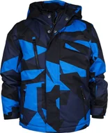 Kurtki narciarskie - 4f Kurtka narciarska dla chłopca 4F granatowo-niebieska HJZ22 JKUMN002 91S 146cm - miniaturka - grafika 1