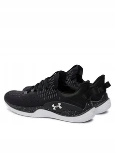 Under Armour Buty Ua Flow Dynamic Intlknt 3027177-001 Black/Castlerock/Whit - Buty sportowe męskie - miniaturka - grafika 1