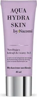 Maseczki do twarzy - Nacomi Nawilżający koktajl do twarzy 3w1 Aqua hydra skin 85ml - miniaturka - grafika 1