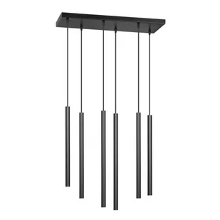 Emibig SELTER 6 BLACK 552/6 lampa wisząca 6x20W/G9 IP20 552/6 - Lampy sufitowe - miniaturka - grafika 1