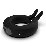 Pierścienie erekcyjne - Woomy Marry Me Rechargeable Vibrating Ring Black - miniaturka - grafika 1