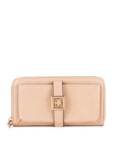 U.S. Polo Assn. Portfel WIUXT8505WVP Różowy - Portfele - miniaturka - grafika 1