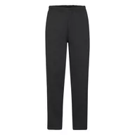 Spodnie męskie - Spodnie dresowe męskie z luźnymi nogawkami Fruit Of The Loom - Czarny S - miniaturka - grafika 1