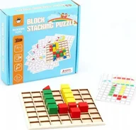 Układanki dla dzieci - Drewniana układanka montessori Bezpieczne zakupy! Szybka wysyłka! oryginalne, zaplombowane pudełko! - miniaturka - grafika 1