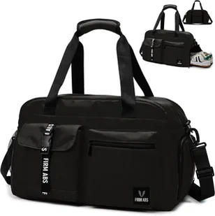 TORBA SPORTOWA Z KIESZENIĄ NA BUTY WODOSZCZELNA NA TRENING SIŁOWNIE LEKKA - Torebki damskie TORBA SPORTOWA Z KIESZENIĄ NA BUTY WODOSZCZELNA NA TRENING SIŁOWNIE LEKKA - Torebki damskie - miniaturka - grafika 1