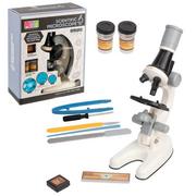 Mały naukowiec - Mikroskop biały z akcesoriami - miniaturka - grafika 1