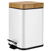 Kosze na śmieci - Kosz VERTO 3 l biały - miniaturka - grafika 1