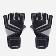 Rękawice do ćwiczeń - Rękawiczki treningowe SportVida SV-PA0205 M Czarne (5903949200843) - miniaturka - grafika 1