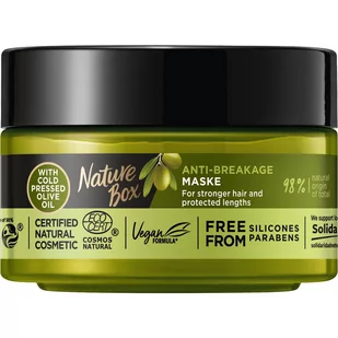 Nature Box maska do włosów Olive Oil 200ml - Maski do włosów - miniaturka - grafika 1