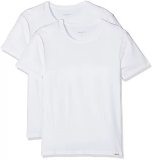 Koszulki męskie - Pepe Jeans Koszulka męska (2 sztuki), Biały (biały), L - grafika 1