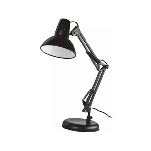 Czarna lampa stołowa (wys. 46 cm) Dustin – EMOS - Noże stołowe - miniaturka - grafika 1