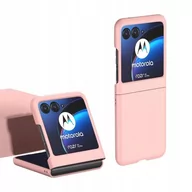 Etui i futerały do telefonów - Etui do Motorola RAZR 40 5G / Ultra 5G Hard Case różowe Pokrowiec Futerał Obudowa - miniaturka - grafika 1