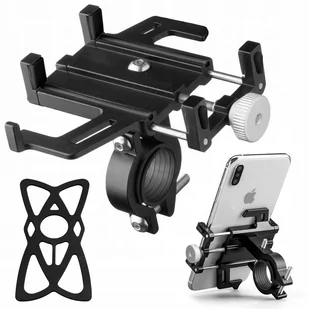 MOCNY UCHWYT NA ROWER ROWEROWY DO TELEFONU TELEFON - Kierownice rowerowe - miniaturka - grafika 1