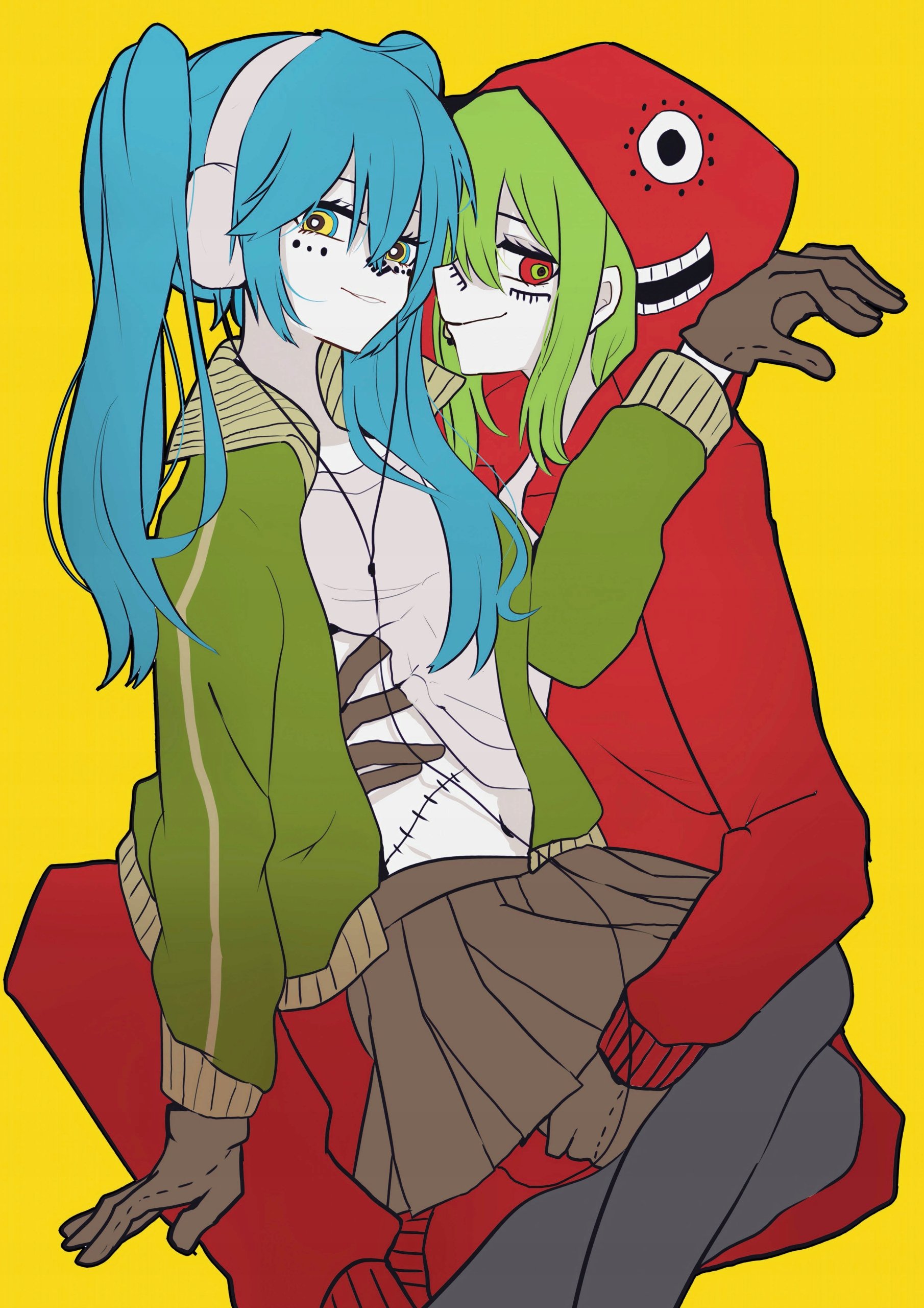 Plakat A1 Vocaloid Hatsune Miku Gumi