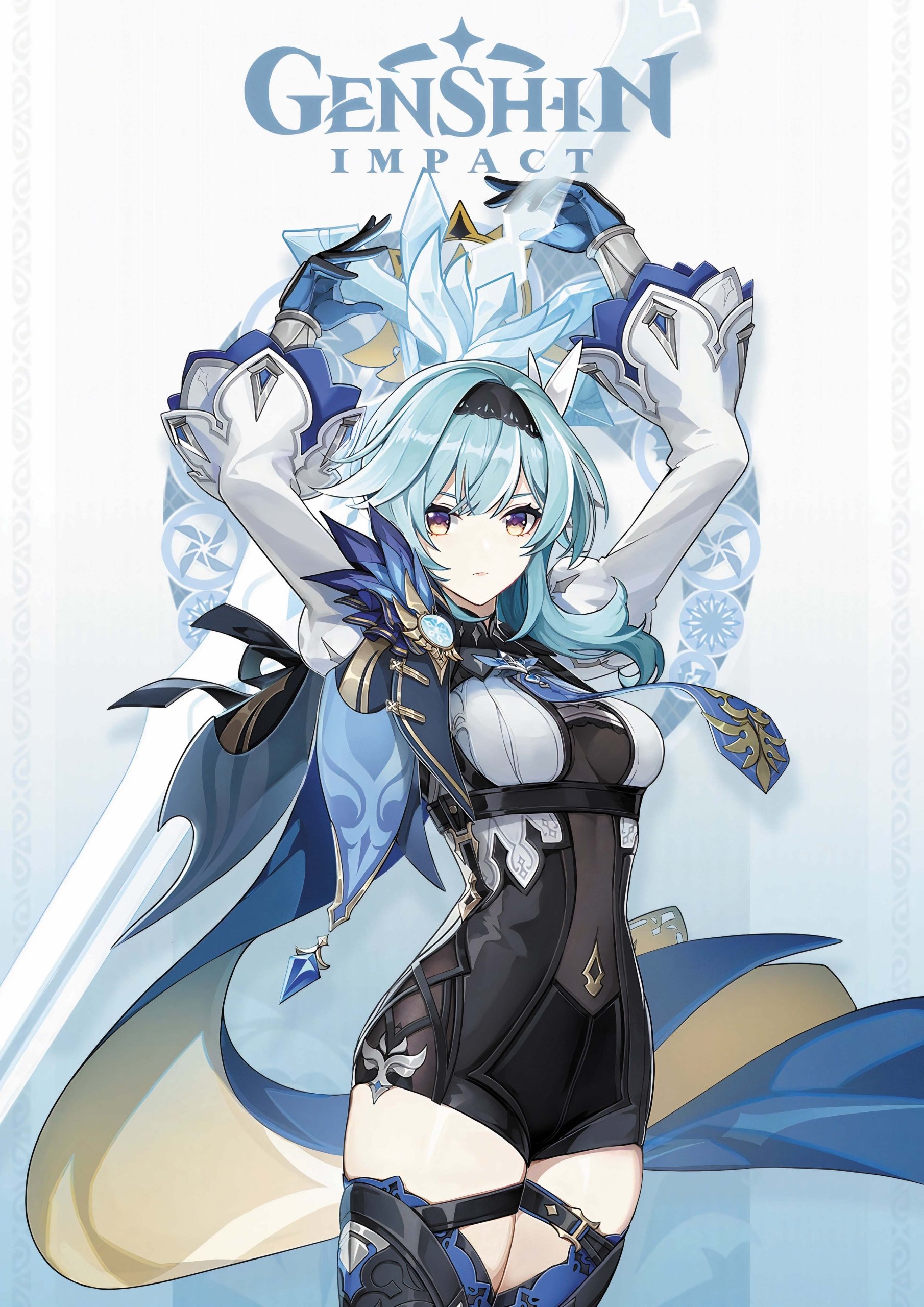 Plakat A2 Genshin Impact Eula