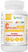 Witaminy i minerały dla sportowców - Wish Pharmaceutical Witamina C-Complex Junior 200 mg - 120 tabs - miniaturka - grafika 1