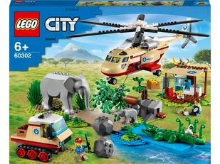 LEGO CITY Na ratunek dzikim zwierzętom 60302 - Klocki - miniaturka - grafika 1