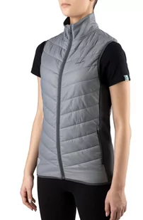 Kamizelka hybrydowa damska Viking Becky Pro Vest Primaloft 08 szary - Kurtki i kamizelki sportowe damskie - miniaturka - grafika 1