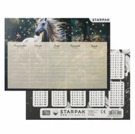 Szkolne artykuły papiernicze - Plan lekcji z tabliczką mnożenia A5 Horse N STARPAK 536140 - miniaturka - grafika 1
