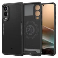 Etui i futerały do telefonów - Spigen Core Armor Mag MagSafe - Etui do Samsung Galaxy S25 Edge (Matte Black) - miniaturka - grafika 1