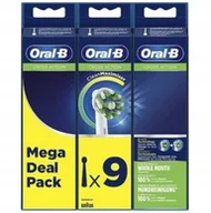Końcówki do szczoteczek elektrycznych - Oral-B CROSS ACTION Końcówki Wymienne Szczoteczka Elektryczna 9 Główek - miniaturka - grafika 1